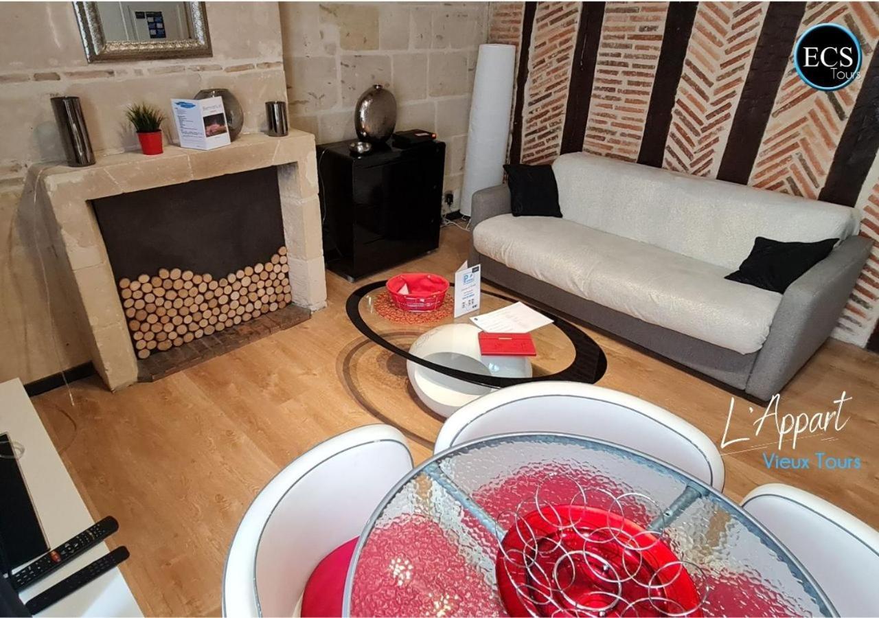 "L'Appart" Vieux Tours - Charme - Place Plumereau - Arrivee Autonome エクステリア 写真