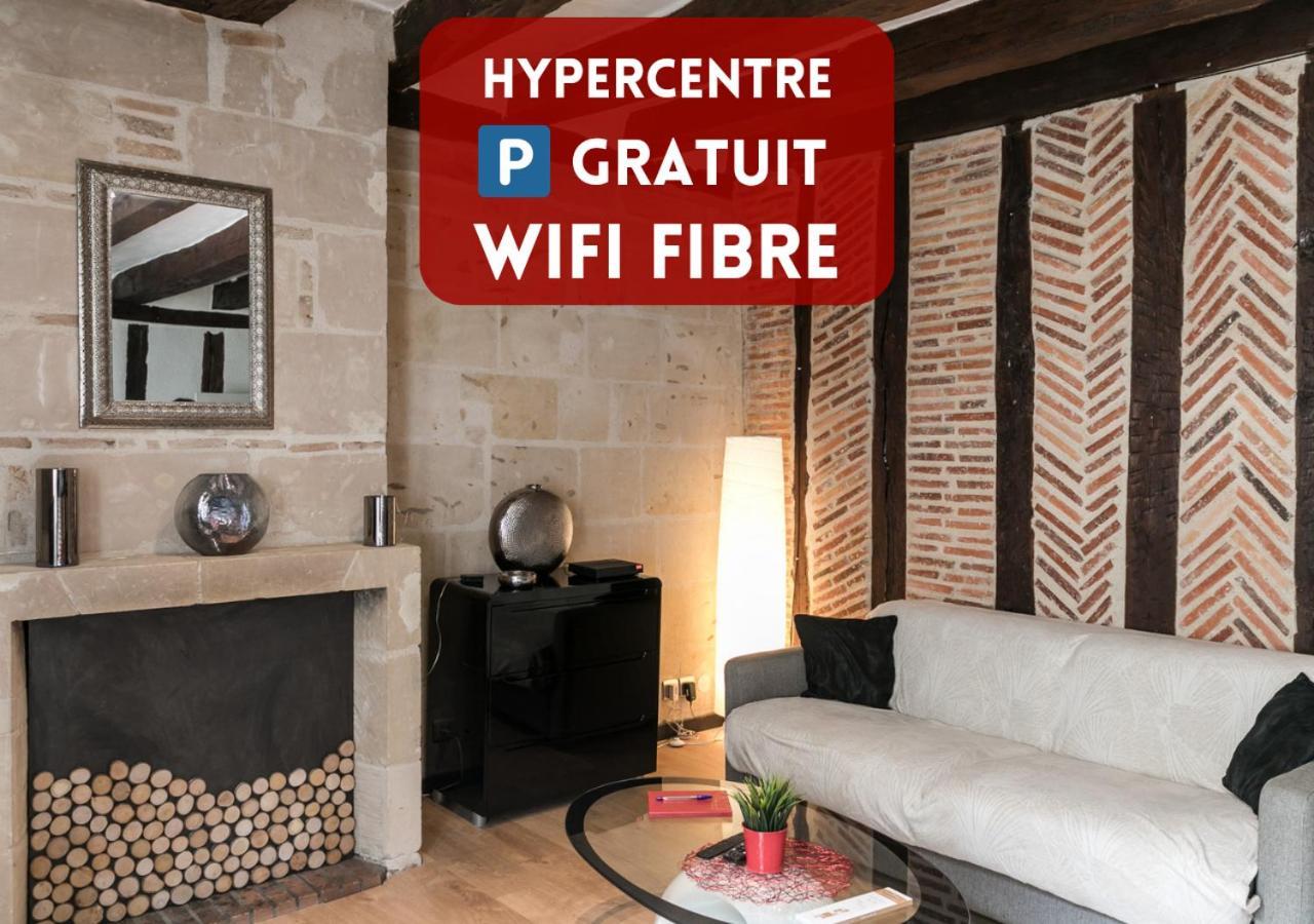 "L'Appart" Vieux Tours - Charme - Place Plumereau - Arrivee Autonome エクステリア 写真